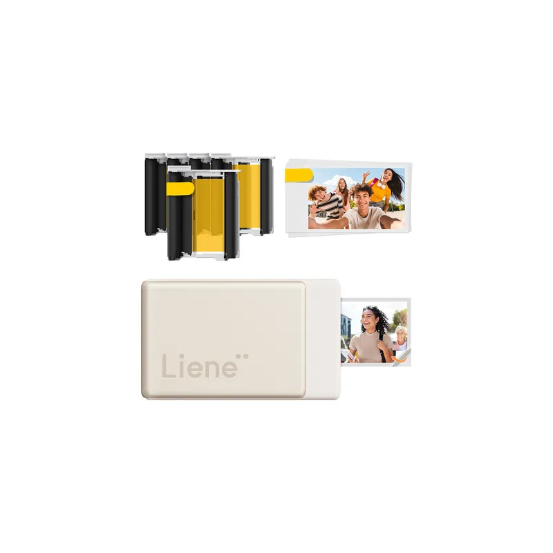 Liene Pearl N200 Pro 2x3" Portable Photo Printer Kit (Gold)